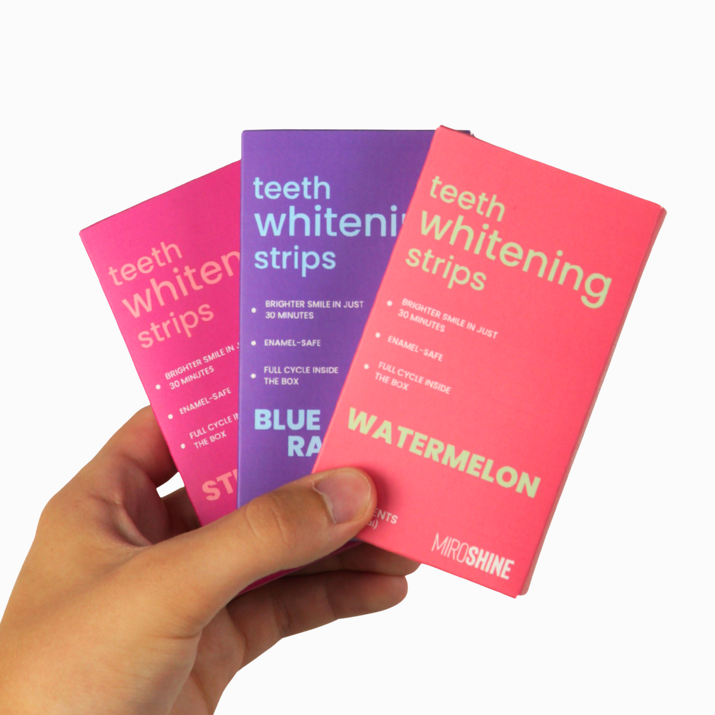 Flavoured Teeth Whitening Strips