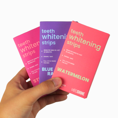 Flavoured Teeth Whitening Strips